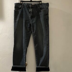 Weatherproof Vintage Men's Regular Fit Fleece Lined Jeans